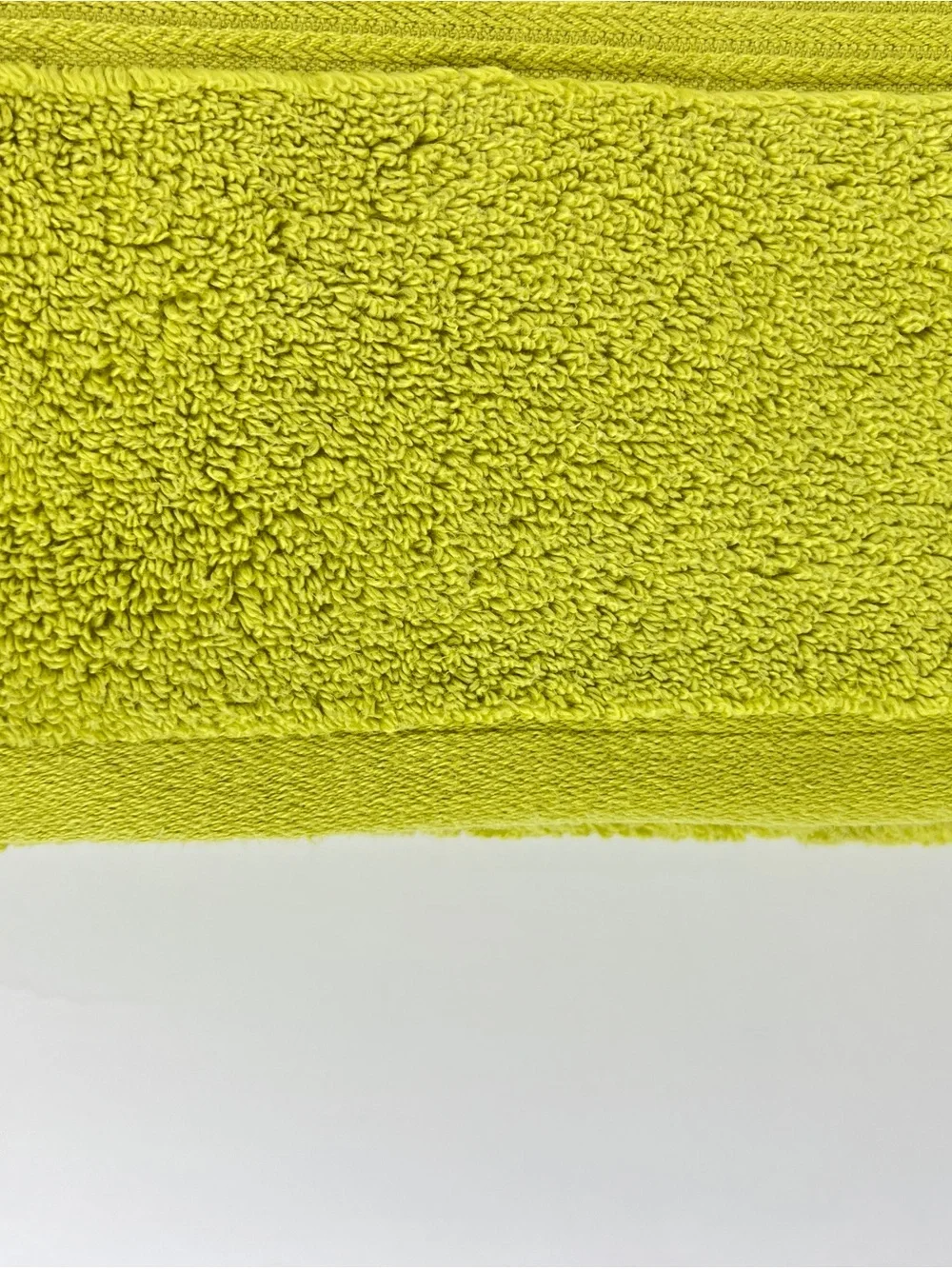 Ted Baker London Bath Towel Set Chartreuse Green Plush 100% Cotton 2 Pc NEW
